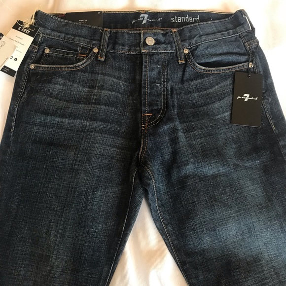 Brand New 7 for All Man Kind Standard Men’s Jeans - Picture 2 of 8